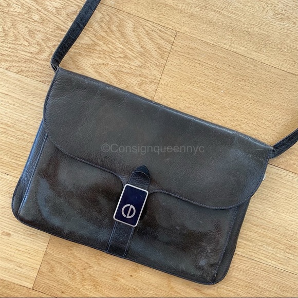 Dior Handbags - Vintage Christian Dior Envelope Leather Purse